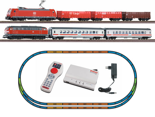 Piko SmartControl wlan DBAG BR185/BR218 Mixed Starter Set VI PK59014 HO Gauge