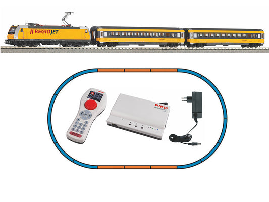 Piko SmartControl wlan CD Regiojet Passenger Starter Set VI PK59019 HO Gauge