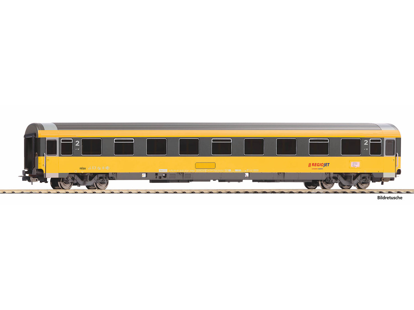Piko Expert CD Regiojet 2nd Class Eurofima Coach VI PK59659 HO Gauge