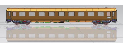 PIKO Expert DB Avmz111 IC 1st Class Coach IV HO Gauge 59660