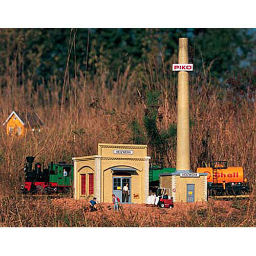PIKO Boilerhouse w/ Chimney Kit G Gauge 62018