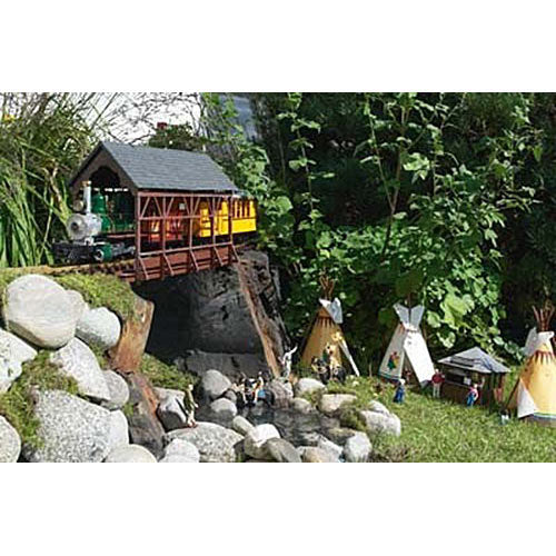 PIKO Covered Bridge Kit G Gauge 62116