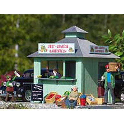 PIKO Fresh Produce Kiosk Kit G Gauge 62117