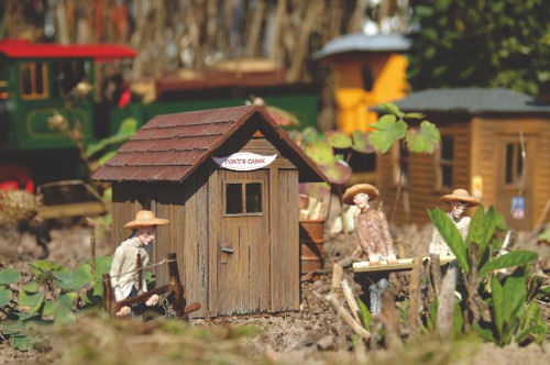 PIKO Log Cabins (2) Kit G Gauge 62261