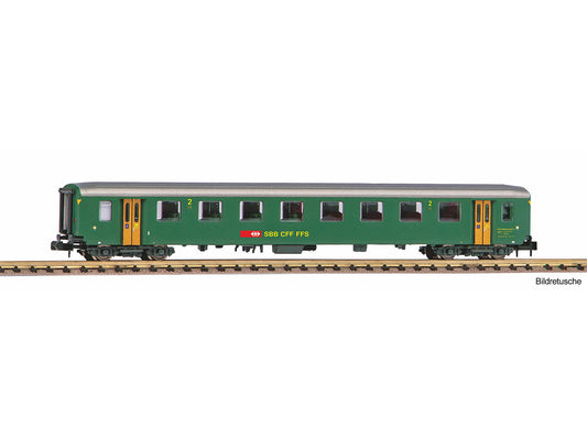 Piko 94379 SBB EW I 2nd Class Coach IV N Gauge