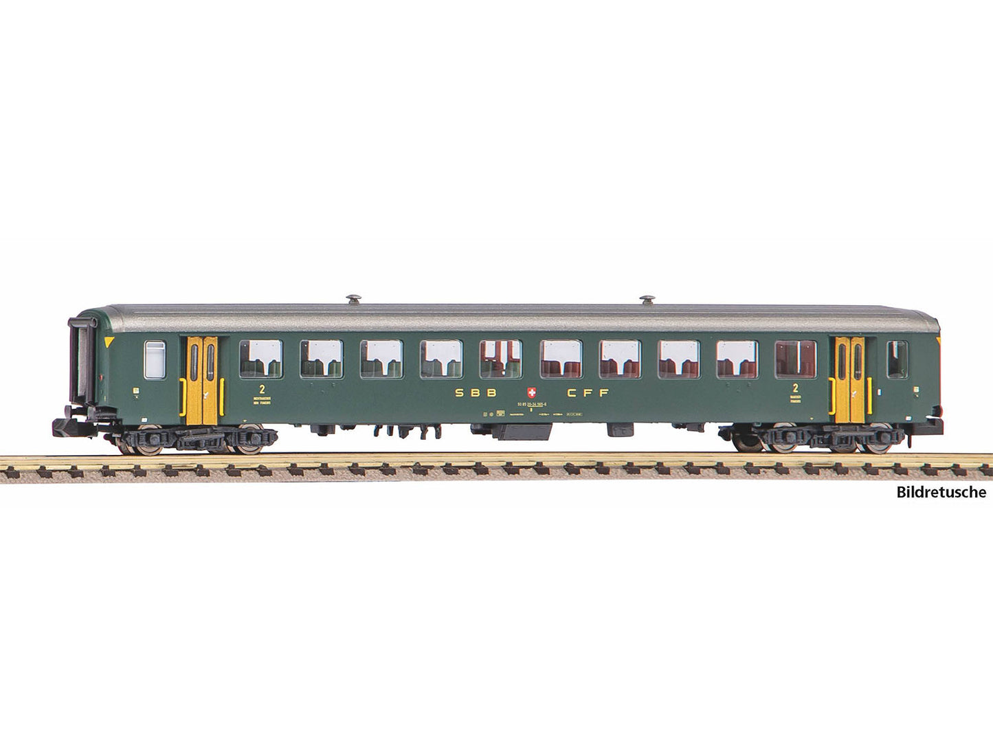 Piko SBB EWI 2nd Class Coach IV PK94384 N Gauge