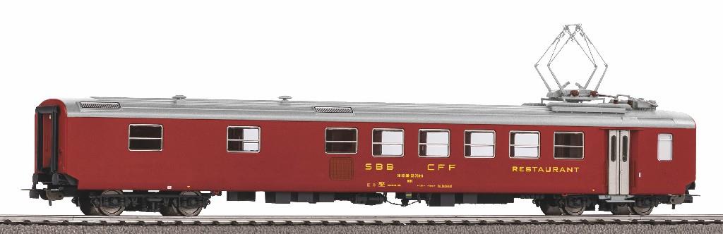 Piko Expert SBB EW I Historic Restaurant Coach V PK96093 HO Gauge