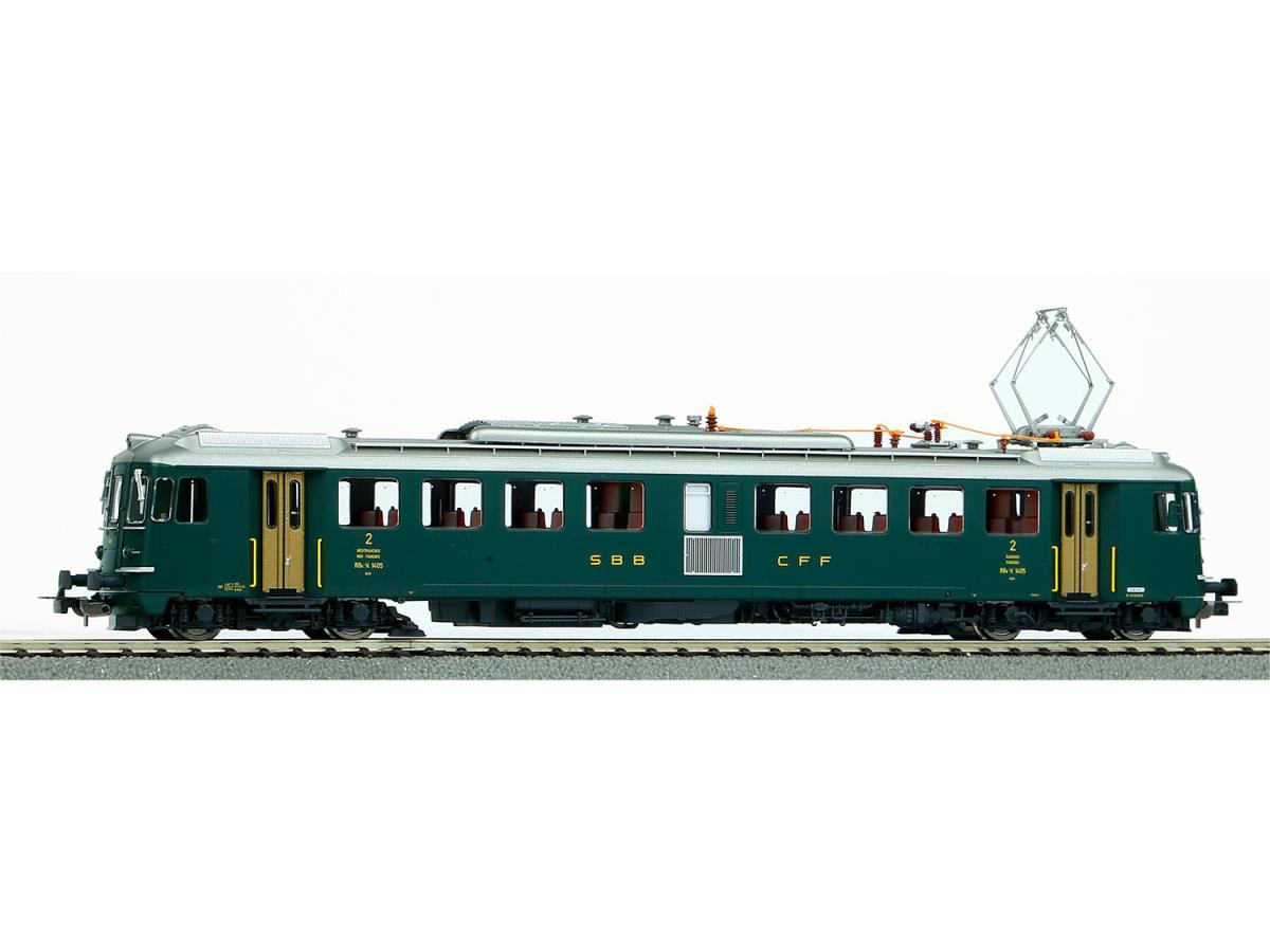 Piko 96858 Expert SBB RBe 4./4 1405 Electric Railcar VI (DCC-Sound) HO Gauge