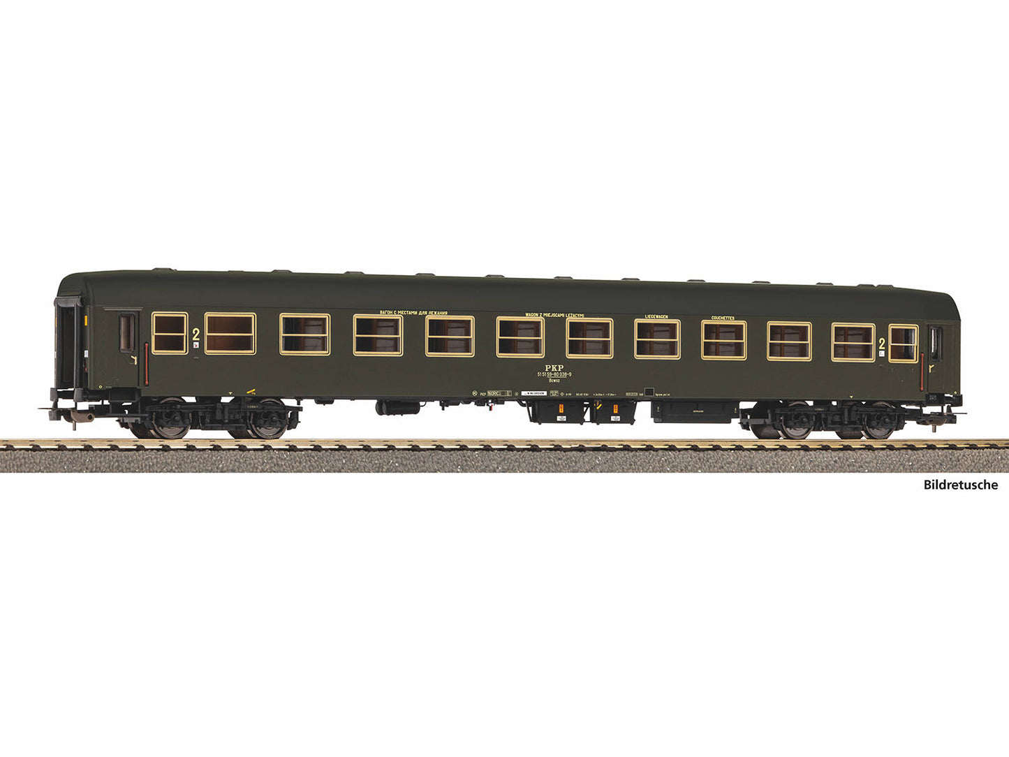 Piko Expert PKP 110A Sleeper Coach IV PK97187 HO Gauge
