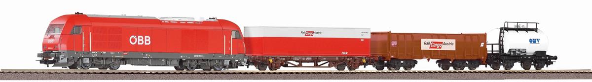 Piko 97948 Hobby OBB Hercules Diesel Freight Starter Set HO