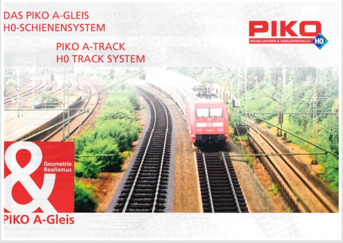 PIKO A-Track Leaflet HO Gauge 99556