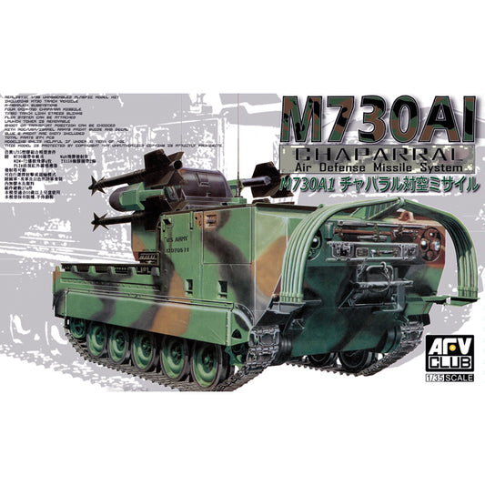 AFV Club AF35002 M730A1 Chaparral SAM Launcher 1:35 Model Kit