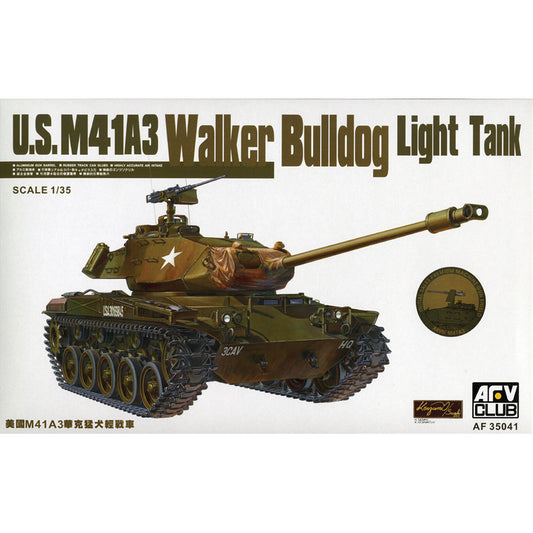 AFV Club AF35041 M41A3 Walker Bulldog Light Tank 1:35 Model Kit