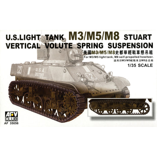 AFV Club AF35056 M3 Stuart V.V.S.S. 1:35 Model Kit