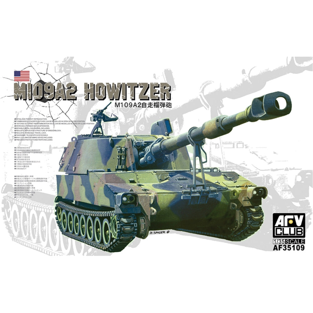 AFV Club AF35109 M109A2 Howitzer 1:35 Model Kit