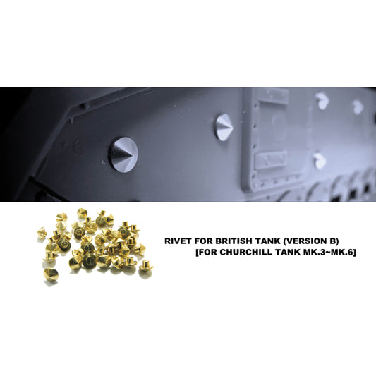 AFV Club AG35021 Brass Rivets for Churchill Mk III/VI 1:35 Model Kit