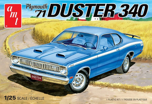 AMT 1118M 1971 Plymouth Duster 340 Car 1:25 Model Kit
