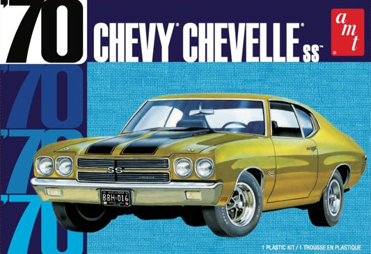 AMT 1143M 1970 Chevy Chevelle SS Car 1:25 Model Kit