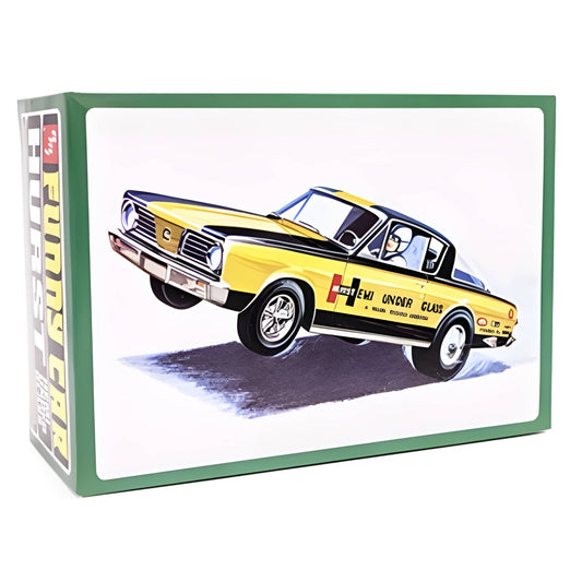 AMT 1153 1966 Plymouth Barracuda Hurst Hemi Glass Car 1:25 Model Kit