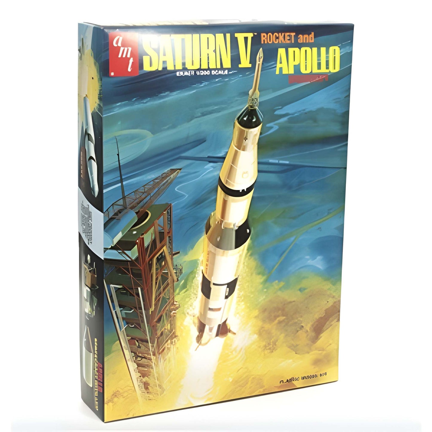 AMT 1174 Saturn V Rocket & Apollo Spacecraft 1:200 Model Kit