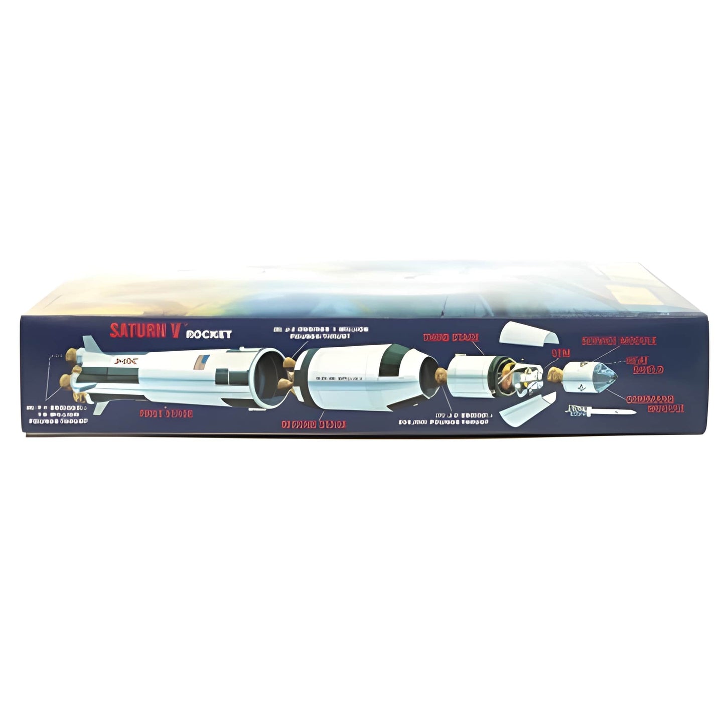 AMT 1174 Saturn V Rocket & Apollo Spacecraft 1:200 Model Kit