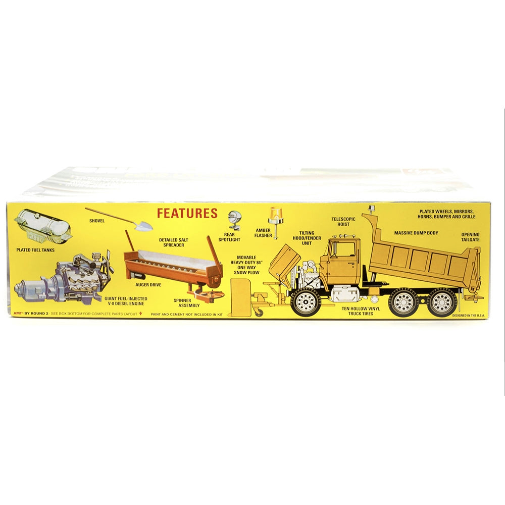 AMT 1178 Ford LNT-8000 Snow Plow 1:25 Model Kit