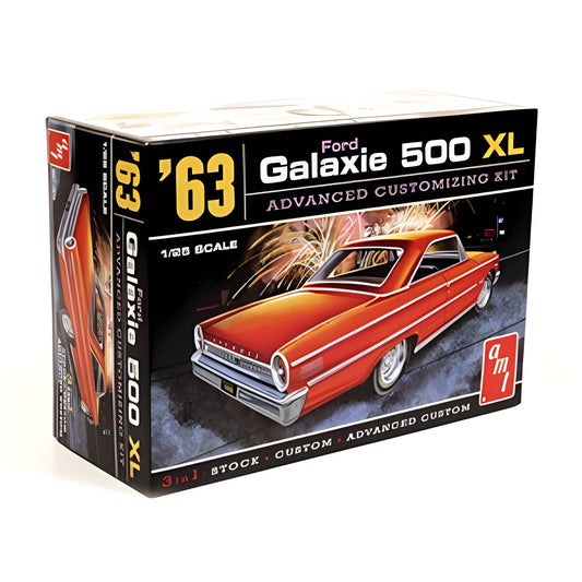 AMT 1186 1963 Ford Galaxie 500 XL Car 1:25 Model Kit