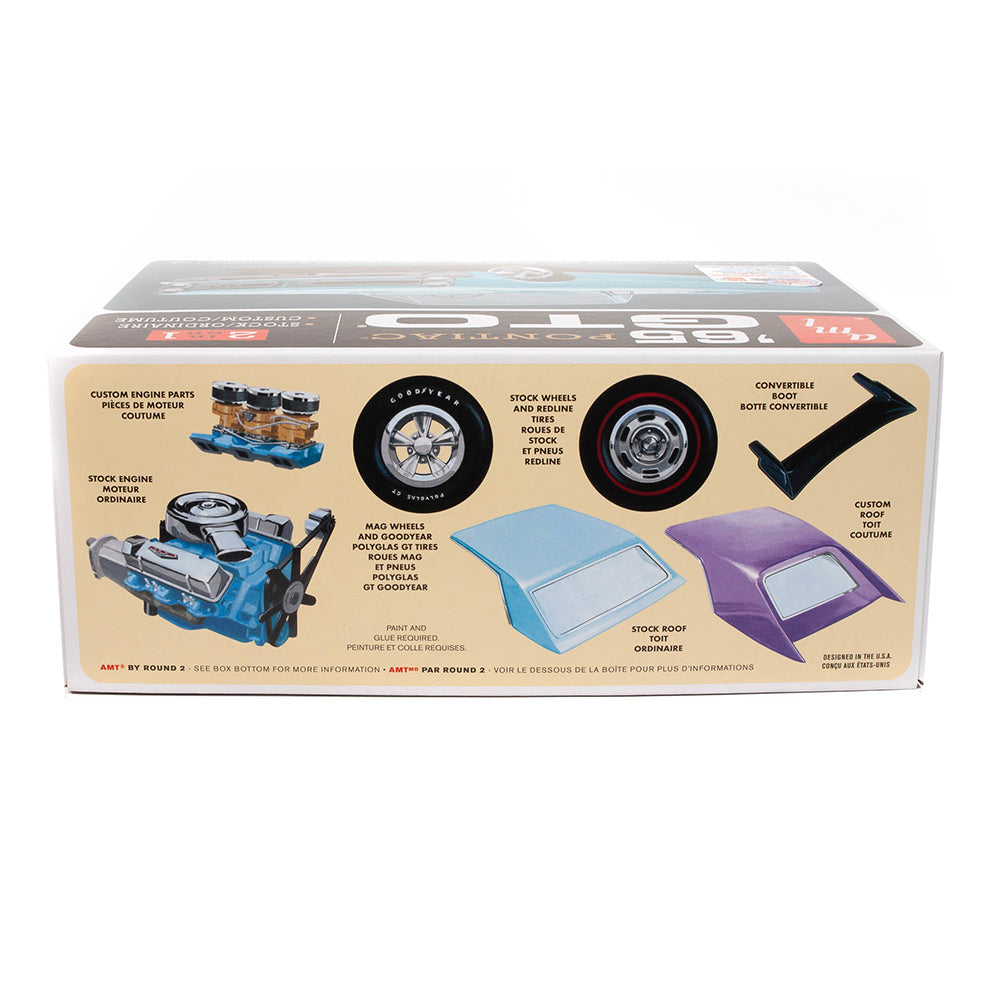 AMT 1191M 1965 Pontiac GTO 2-in-1 1:25 Model Kit