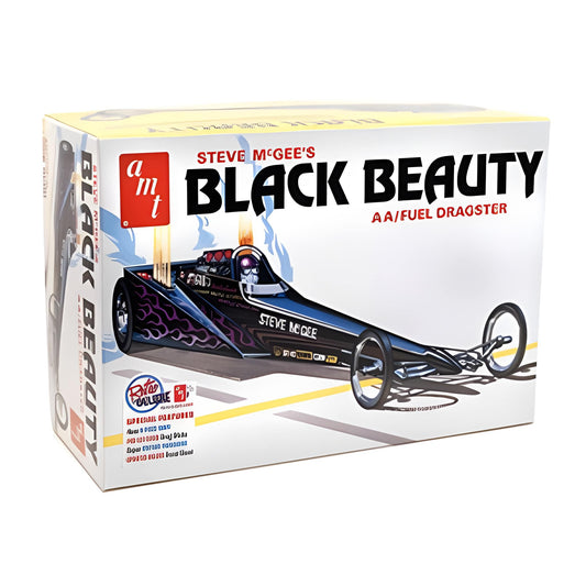 AMT 1214 Steve McGee's Black Beauty AA/Fuel Dragster Car 1:25 Model Kit