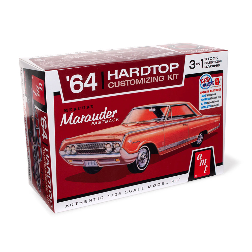 AMT 1294 1964 Mercury Marauder Hardtop 3-in-1 1:25 Model Kit