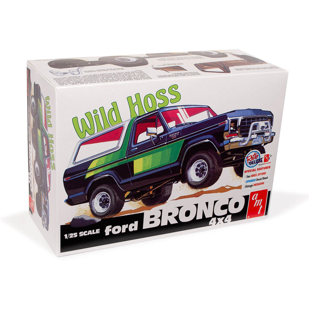 AMT 1304 1978 Ford Bronco 4x4 "Wild Hoss" 1:25 Model Kit