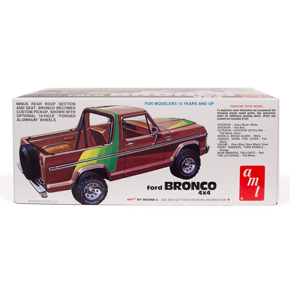 AMT 1304 1978 Ford Bronco 4x4 "Wild Hoss" 1:25 Model Kit
