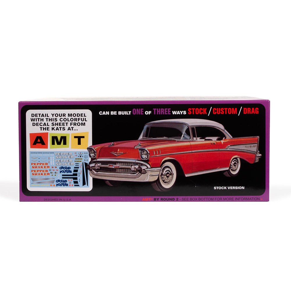 AMT 1360 1957 Chevy Bel Air "Pepper Shaker" 1:25 Model Kit