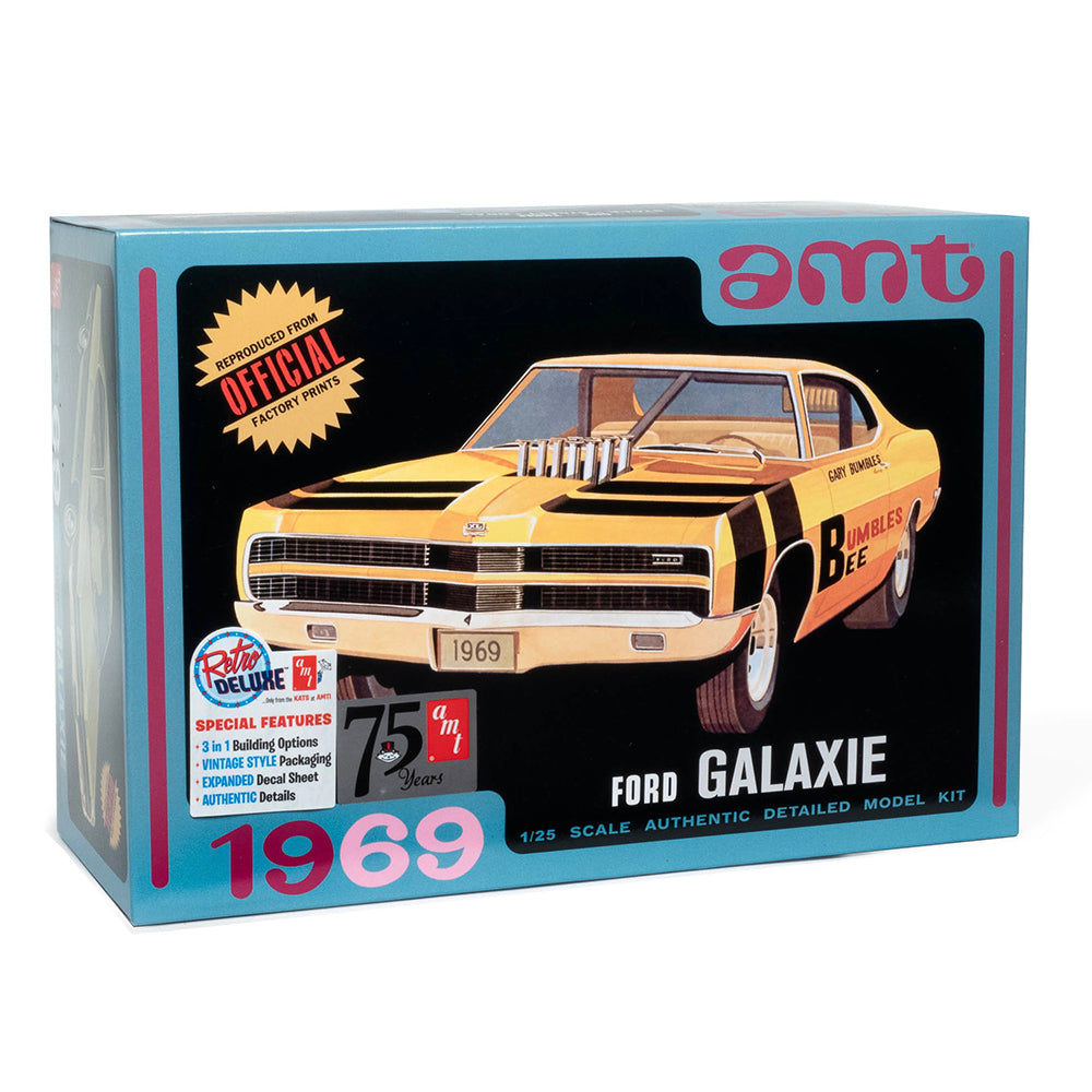 AMT 1373 1969 Ford Galaxie Hardtop 1:25 Model Kit