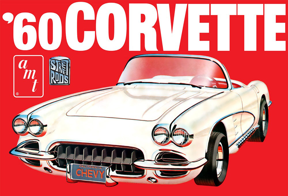 AMT 1374 1960 Chevrolet Corvette 1:25 Model Kit
