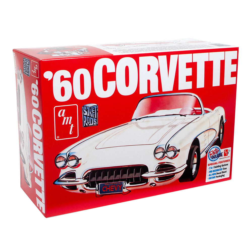 AMT 1374 1960 Chevrolet Corvette 1:25 Model Kit