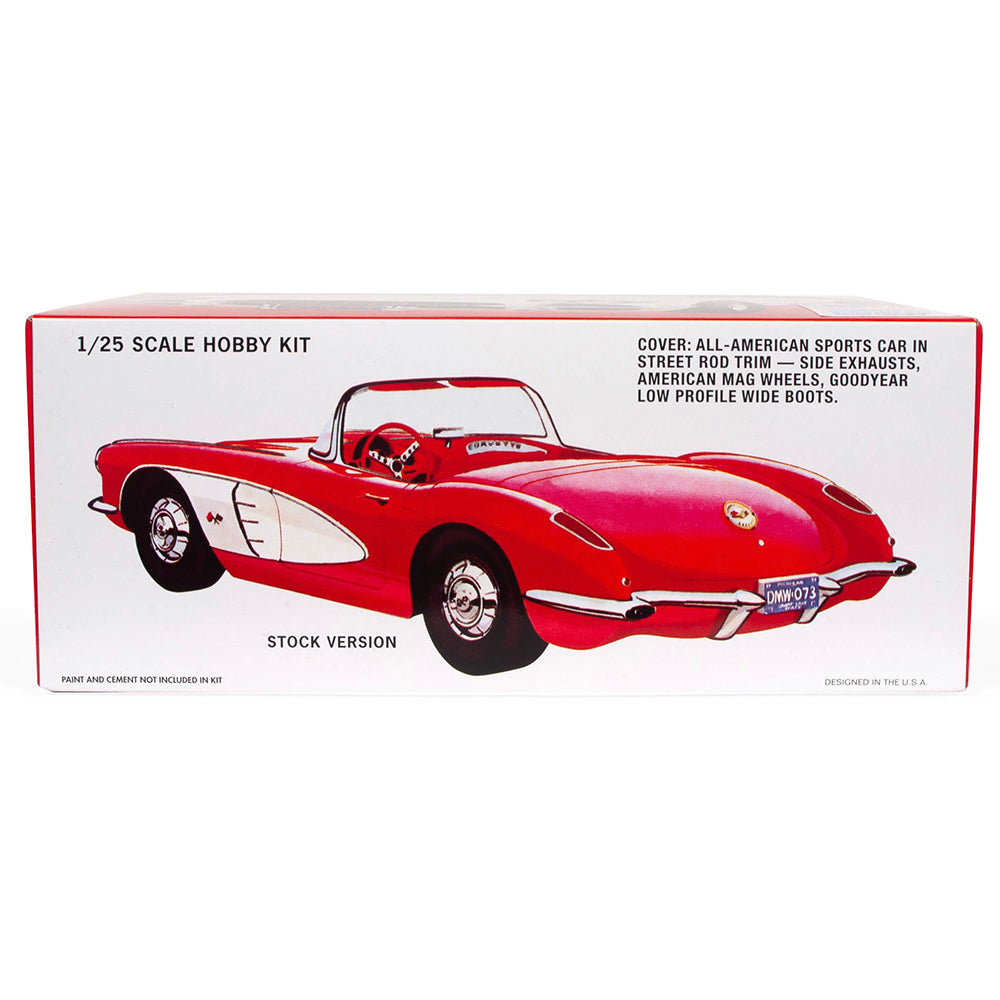 AMT 1374 1960 Chevrolet Corvette 1:25 Model Kit
