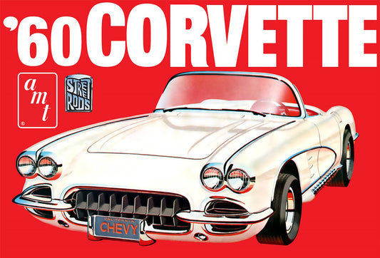 AMT 1374 1960 Chevrolet Corvette 1:25 Model Kit