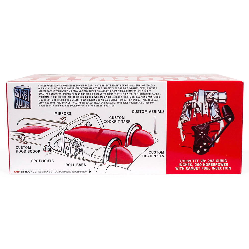 AMT 1374 1960 Chevrolet Corvette 1:25 Model Kit