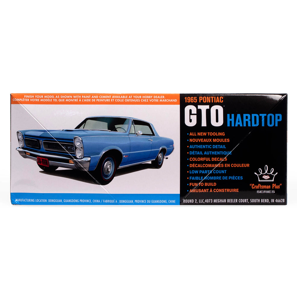 AMT 1410M 1965 Pontiac GTO Hardtop 1:25 Model Kit