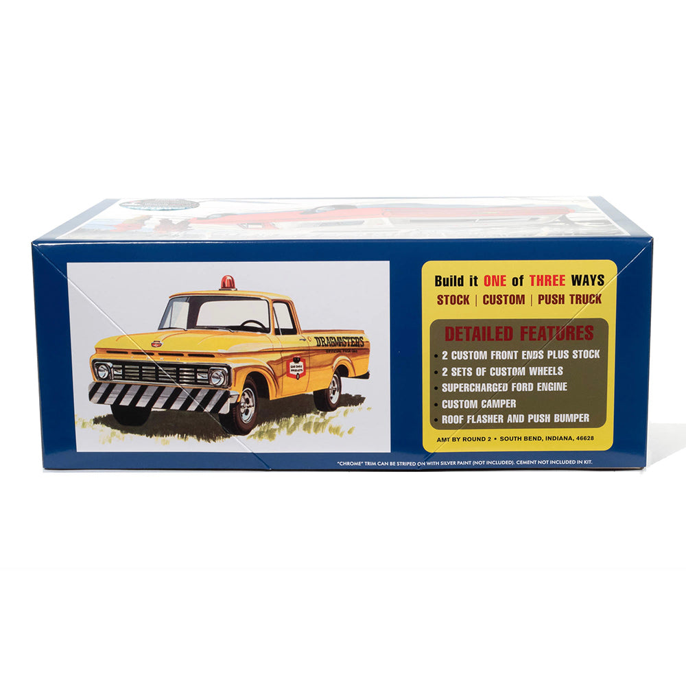 AMT 1412 1963 Ford F-100 Camper Pickup 1:25 Model Kit