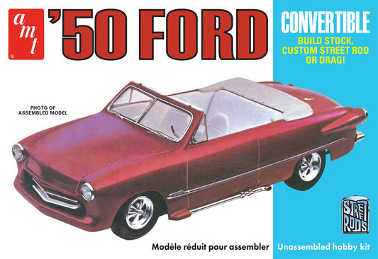 AMT 1413 1950 Ford Convertible Street Rods Edition 1:25 Model Kit
