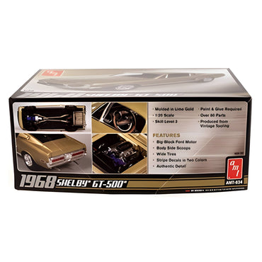 AMT 634M 1968 Shelby GT-500 Car 1:25 Model Kit