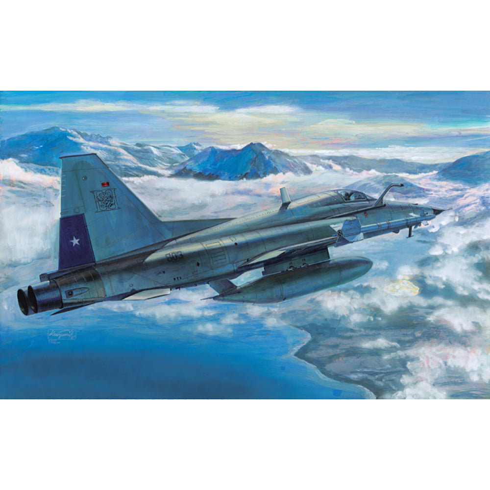 AFV Club AR48S02 F-5E Tiger III Chilean & Morocco Air Forces 1:48 Model Kit