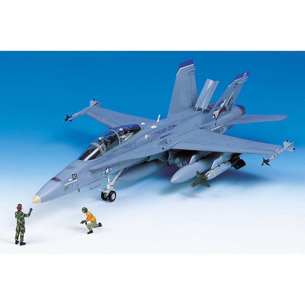 Academy 12103 US Marines F/A-18D Hornet "Night Attack" Multi‑Role 1:32 Model Kit