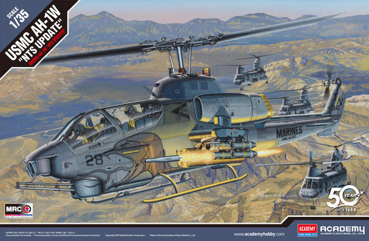 Academy 12116 USMC AH-1W NTS Update (Super Cobra Special) 1:35 Model Kit