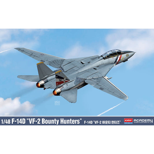 Academy 12370 USN F-14D VF-2 Bounty Hunters 1:48 Model Kit