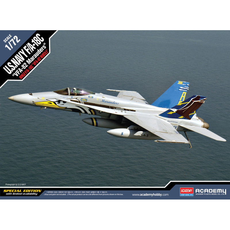 Academy 12534 F/A-18C USN 'VFA-82 Marauders' 1:72 Model Kit