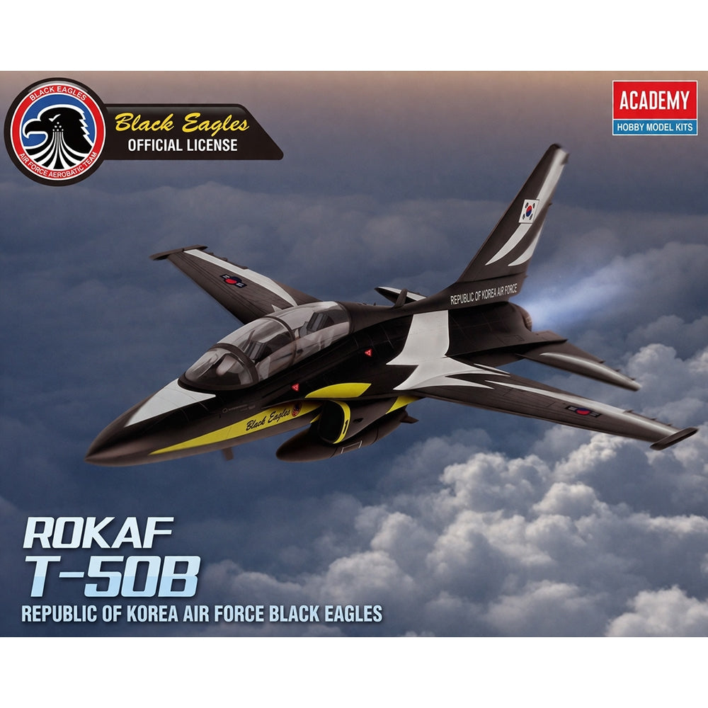 Academy 12555 ROKAF T-50B Black Eagles MCP Snap Fit 1:72 Model Kit