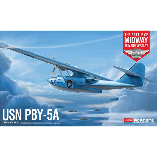 Academy Models 12573 USN PBY-5A Battle of Midway 1:72 Plane Model Kit